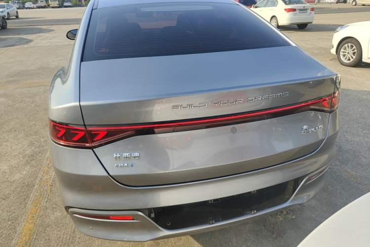 Used BYD Qin PLUS 2023 Champion Edition DM-i 55KM Leading Model Rear