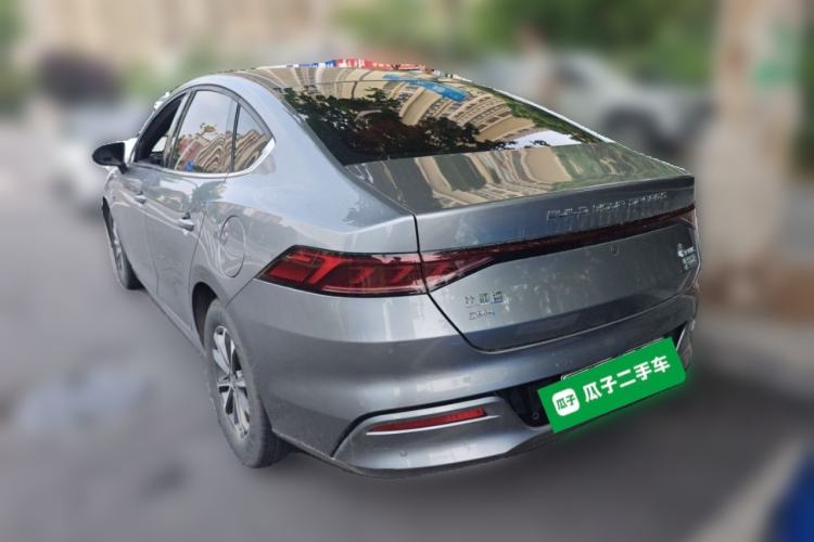 Used BYD Qin PLUS 2023 Champion Edition DM-i 55KM Leading Model Rear Left 45 Deg