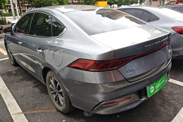 Used BYD Qin PLUS 2023 Champion Edition DM-i 55KM Leading Model Rear Left 45 Deg