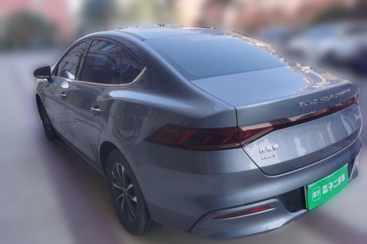 Used BYD Qin PLUS 2023 Champion Edition DM-i 55KM Leading Model Rear Left 45 Deg