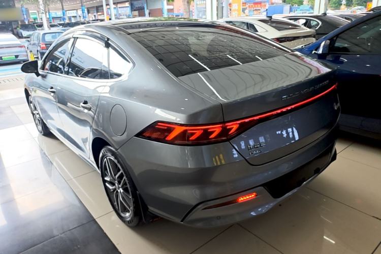 Used BYD Qin PLUS 2023 Champion Edition DM-i 120KM Leading Model Rear Left 45 Deg
