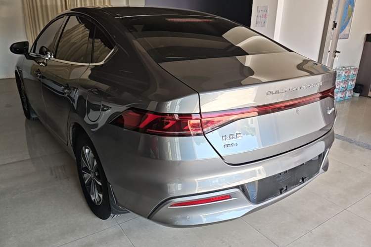 Used BYD Qin PLUS 2023 Champion Edition DM-i 55KM Leading Model Rear Left 45 Deg