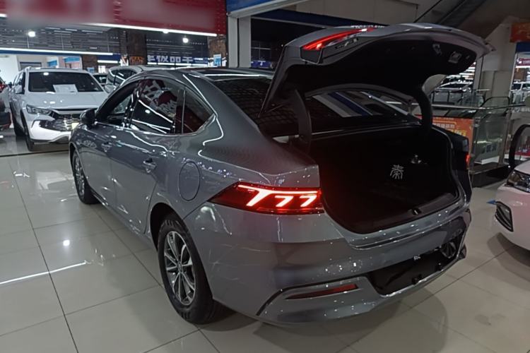 Used BYD Qin PLUS 2023 Champion Edition DM-i 55KM Leading Model Rear Left 45 Deg