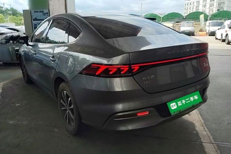 Used BYD Qin PLUS 2023 Champion Edition DM-i 55KM Leading Model Rear Left 45 Deg