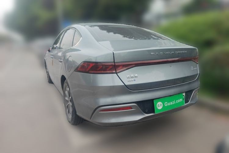 Used BYD Qin PLUS 2023 Champion Edition DM-i 55KM Leading Model Rear Left 45 Deg