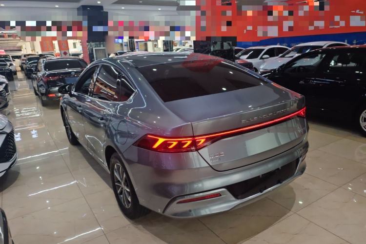 Used BYD Qin PLUS 2023 Champion Edition DM-i 55KM Leading Model Rear Left 45 Deg