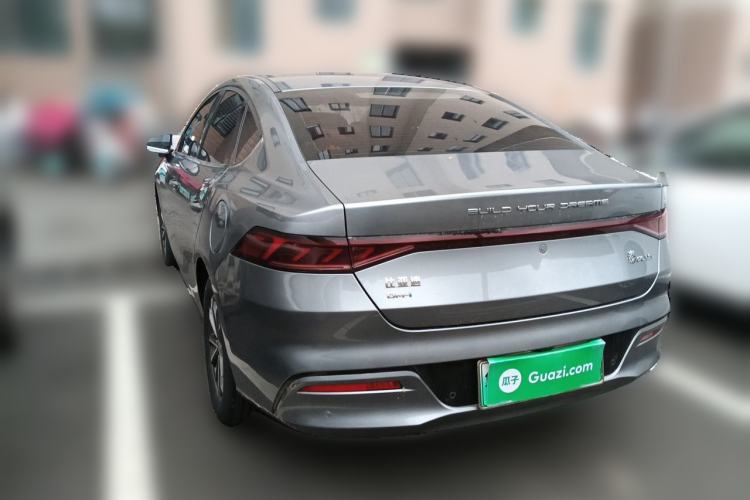 Used BYD Qin PLUS 2023 Champion Edition DM-i 55KM Leading Model Rear Left 45 Deg