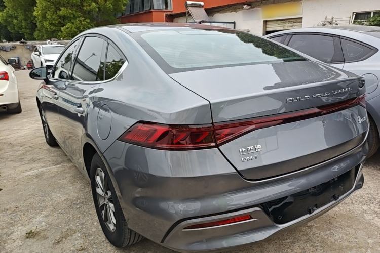 Used BYD Qin PLUS 2023 Champion Edition DM-i 55KM Leading Model Rear Left 45 Deg
