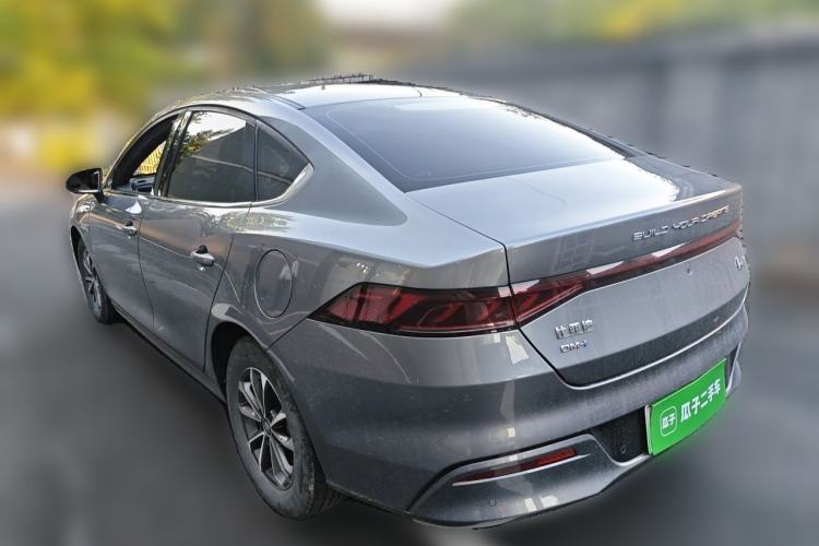 Used BYD Qin PLUS 2023 Champion Edition DM-i 55KM Leading Model Rear Left 45 Deg