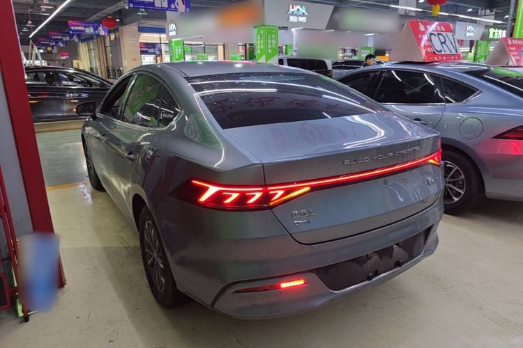 Used BYD Qin PLUS 2023 Champion Edition DM-i 55KM Leading Model Rear Left 45 Deg