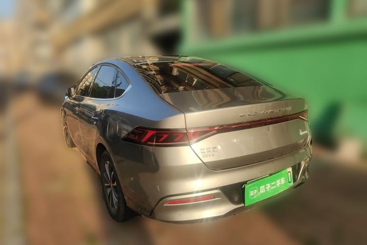 Used BYD Qin PLUS 2023 Champion Edition DM-i 55KM Leading Model Rear Left 45 Deg