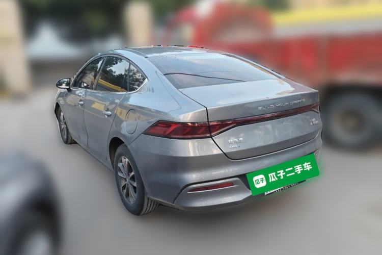 Used BYD Qin PLUS 2023 Champion Edition DM-i 55KM Leading Model Rear Left 45 Deg