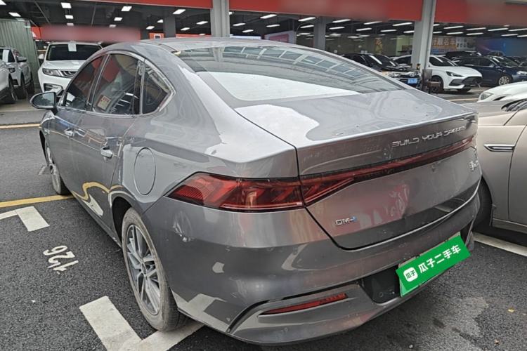 Used BYD Qin PLUS 2023 Champion Edition DM-i 55KM Superior Model Rear Left 45 Deg