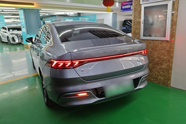 Used BYD Qin PLUS 2023 Champion Edition DM-i 55KM Leading Model Rear Left 45 Deg