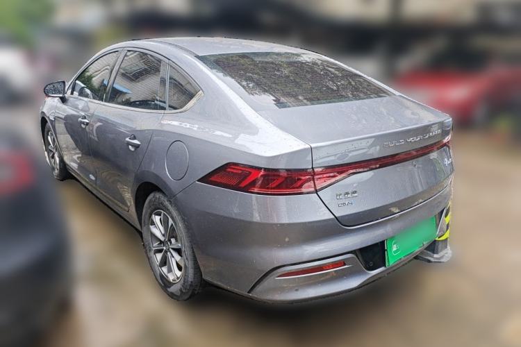 Used BYD Qin PLUS 2023 Champion Edition DM-i 55KM Leading Model Rear Left 45 Deg