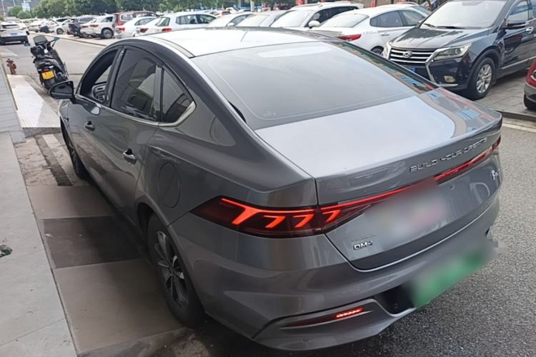 Used BYD Qin PLUS 2023 Champion Edition DM-i 55KM Leading Model Rear Left 45 Deg