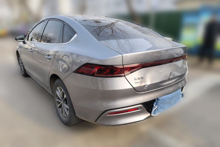 Used BYD Qin PLUS 2023 Champion Edition DM-i 55KM Leading Model Rear Left 45 Deg