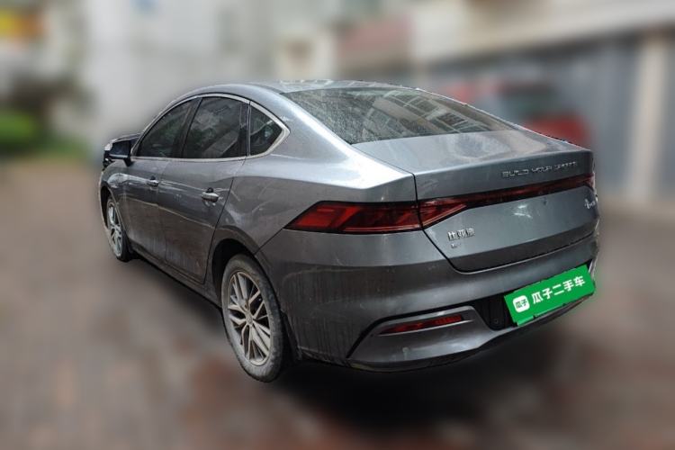 Used BYD Qin PLUS 2023 Champion Edition EV 420KM Leading Model Rear Left 45 Deg