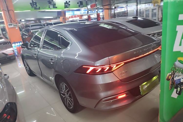 Used BYD Qin PLUS 2023 Champion Edition DM-i 120KM Excellence Model Rear Left 45 Deg
