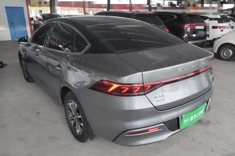 Used BYD Qin PLUS 2023 Champion Edition DM-i 55KM Leading Model Rear Left 45 Deg