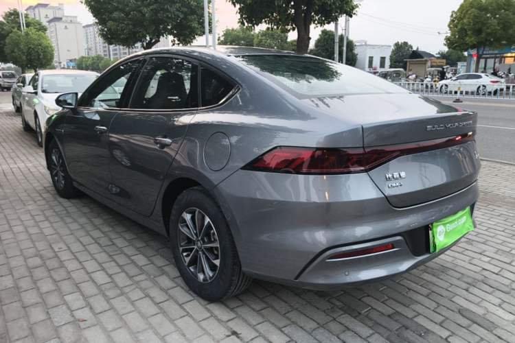 Used BYD Qin PLUS 2023 Champion Edition DM-i 55KM Leading Model Rear Left 45 Deg