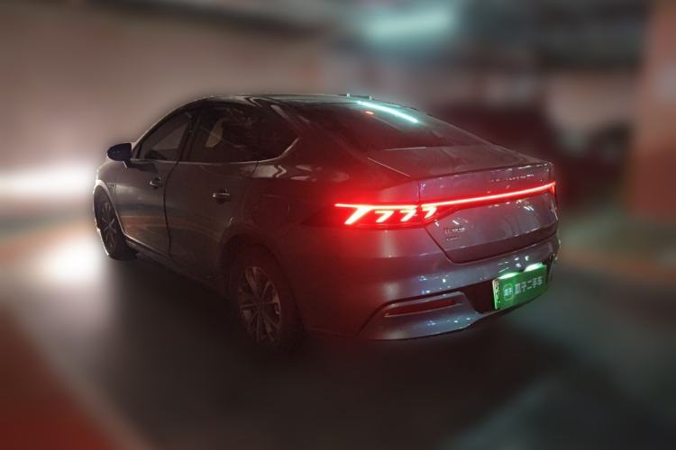 Used BYD Qin PLUS 2023 Champion Edition DM-i 55KM Leading Model Rear Left 45 Deg