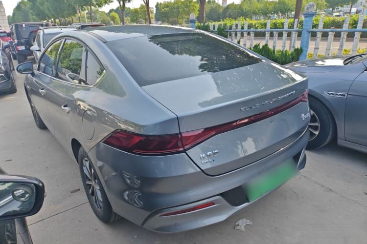 Used BYD Qin PLUS 2023 Champion Edition DM-i 55KM Leading Model Rear Left 45 Deg