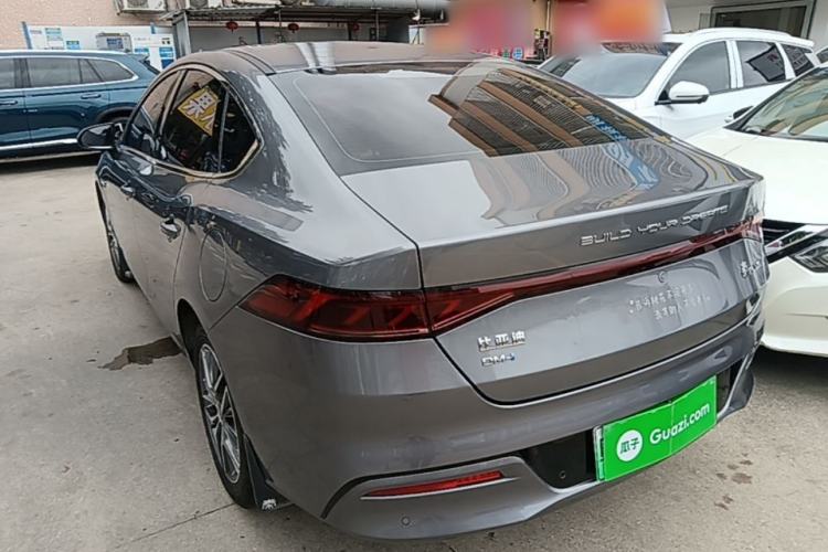 Used BYD Qin PLUS 2023 Champion Edition DM-i 55KM Superior Model Rear Left 45 Deg