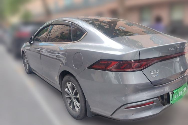 Used BYD Qin PLUS 2023 Champion Edition DM-i 55KM Leading Model Rear Left 45 Deg