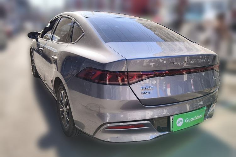 Used BYD Qin PLUS 2023 Champion Edition DM-i 55KM Leading Model Rear Left 45 Deg