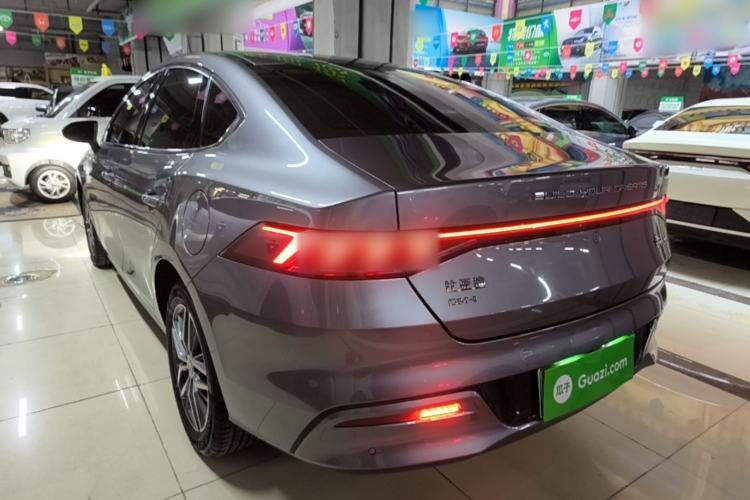 Used BYD Qin PLUS 2023 Champion Edition DM-i 120KM Beyond Model Rear Left 45 Deg