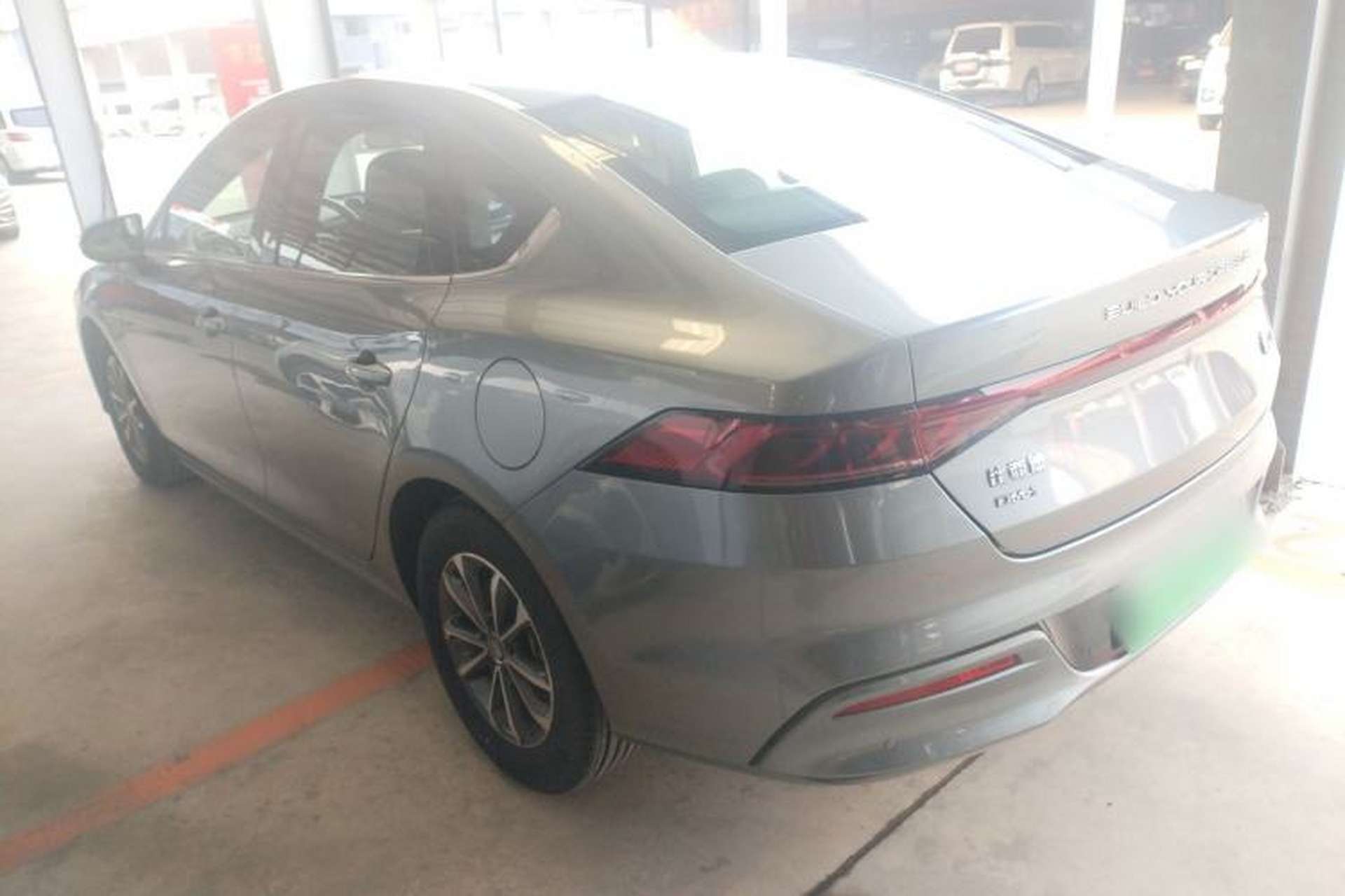 Used BYD Qin PLUS 2023 Champion Edition DM-i 55KM Leading Model Rear Left 45 Deg