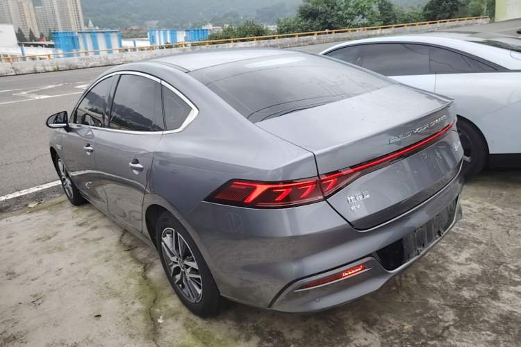 Used BYD Qin PLUS 2023 Champion Edition EV 510KM Leading Model Rear Left 45 Deg