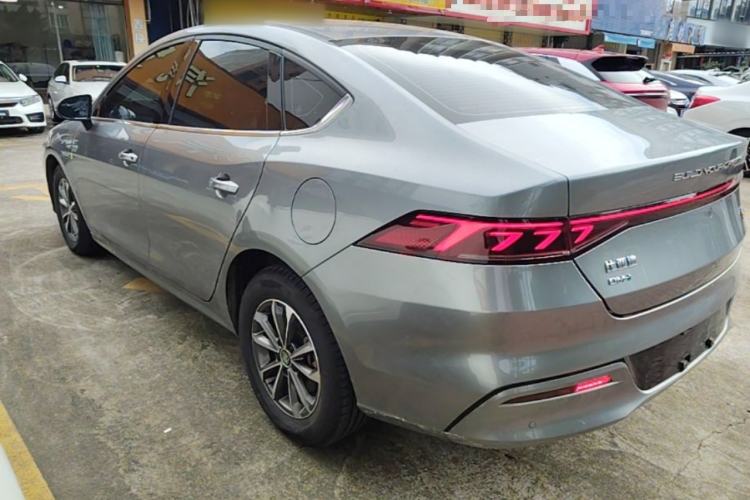 Used BYD Qin PLUS 2023 Champion Edition DM-i 55KM Leading Model Rear Left 45 Deg