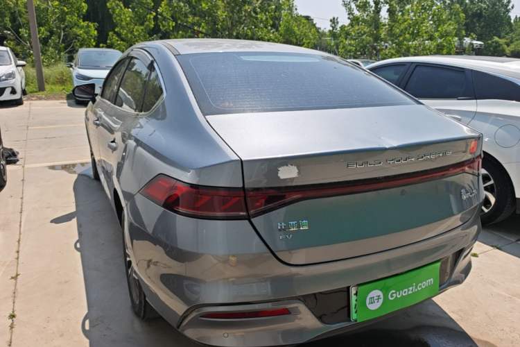Used BYD Qin PLUS 2023 Champion Edition EV 420KM Superior Model Rear Left 45 Deg