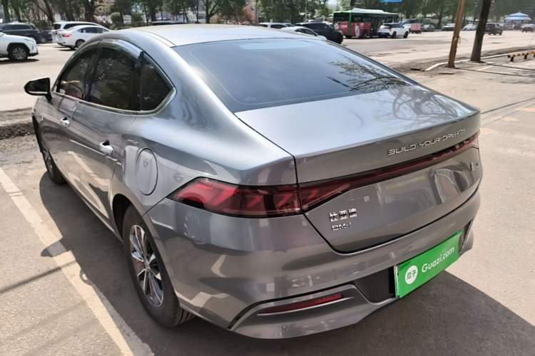 Used BYD Qin PLUS 2023 Champion Edition DM-i 55KM Leading Model Rear Left 45 Deg