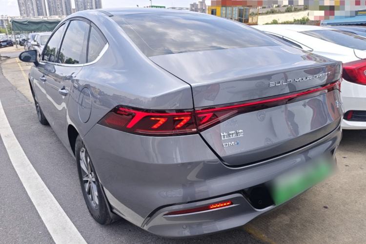 Used BYD Qin PLUS 2023 Champion Edition DM-i 55KM Leading Model Rear Left 45 Deg