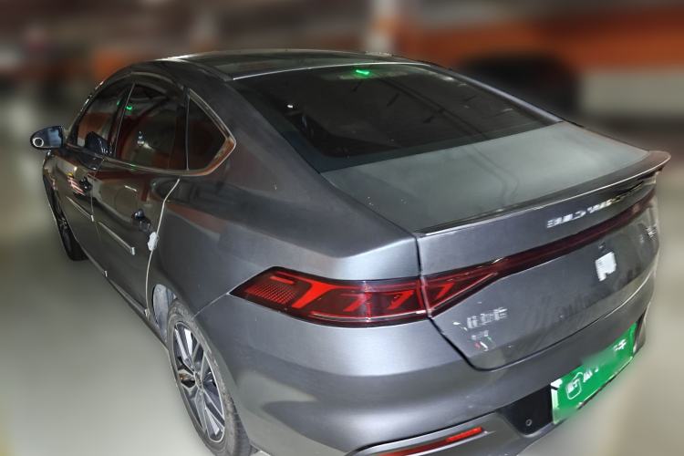 Used BYD Qin PLUS 2023 Champion Edition EV 510KM Leading Model Rear Left 45 Deg