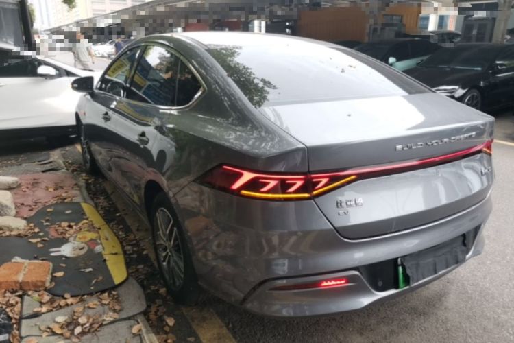 Used BYD Qin PLUS 2023 Champion Edition EV 420KM Superior Model Rear Left 45 Deg