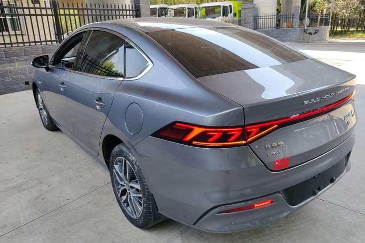 Used BYD Qin PLUS 2023 Champion Edition DM-i 120KM Leading Model Rear Left 45 Deg