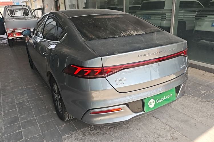 Used BYD Qin PLUS 2023 Champion Edition DM-i 55KM Leading Model Rear Left 45 Deg
