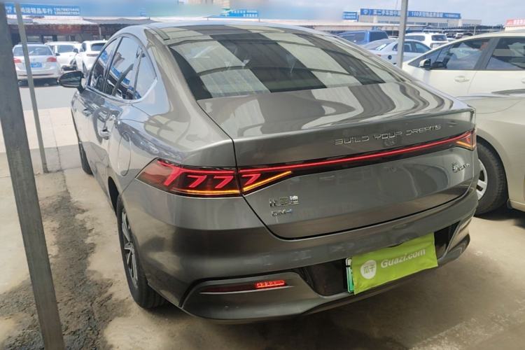 Used BYD Qin PLUS 2023 Champion Edition DM-i 55KM Leading Model Rear Left 45 Deg