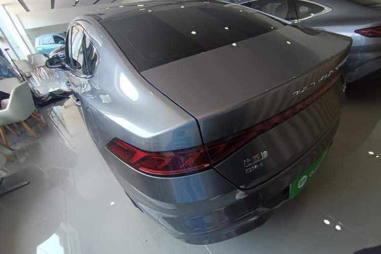Used BYD Qin PLUS 2023 Champion Edition DM-i 120KM Beyond Model Rear Left 45 Deg