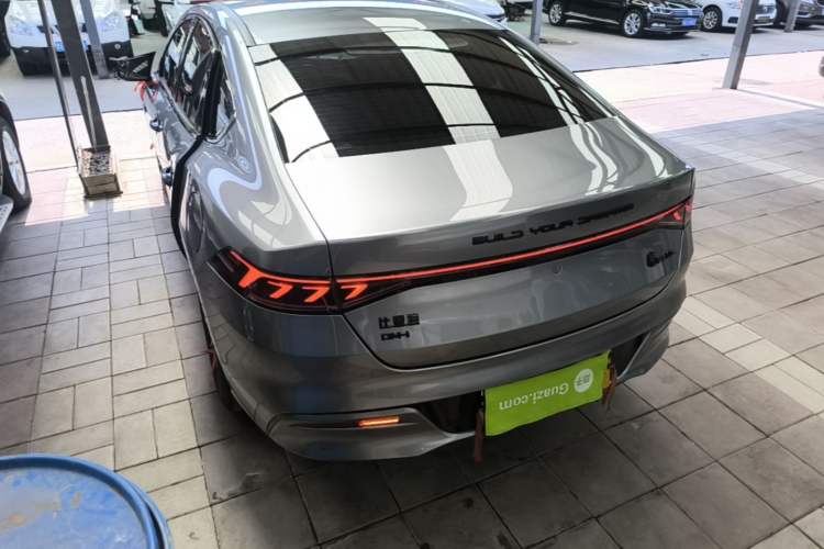 Used BYD Qin PLUS 2023 Champion Edition DM-i 55KM Leading Model Rear Left 45 Deg