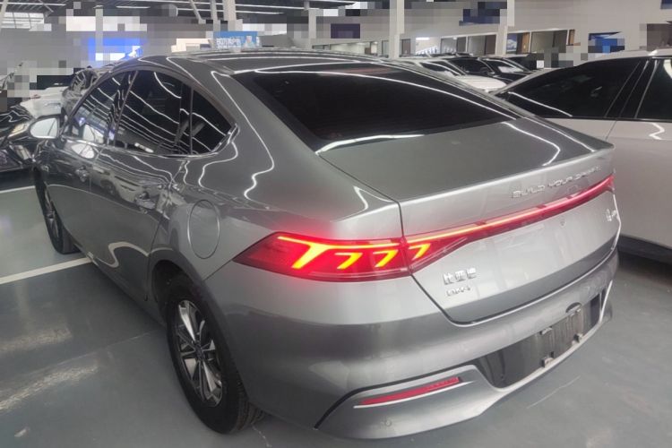 Used BYD Qin PLUS 2023 Champion Edition DM-i 55KM Leading Model Rear Left 45 Deg