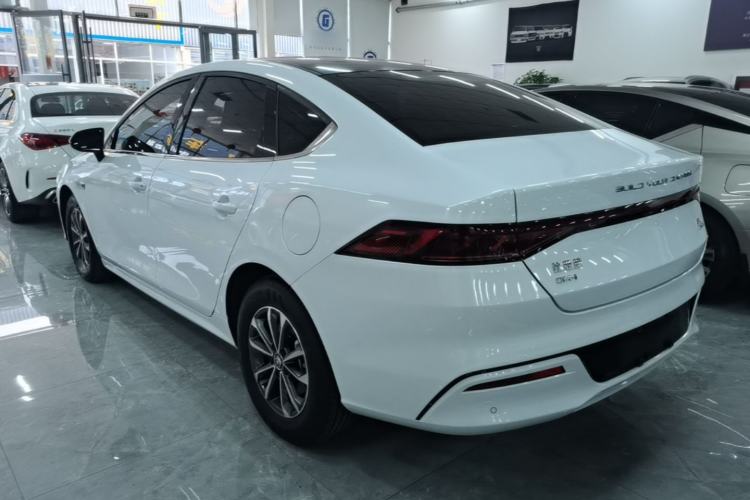Used BYD Qin PLUS 2023 Champion Edition DM-i 55KM Leading Model Rear Left 45 Deg