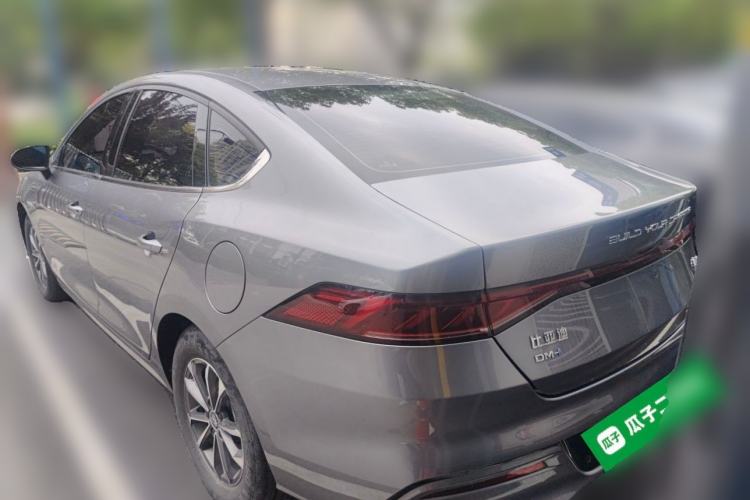 Used BYD Qin PLUS 2023 Champion Edition DM-i 55KM Leading Model Rear Left 45 Deg