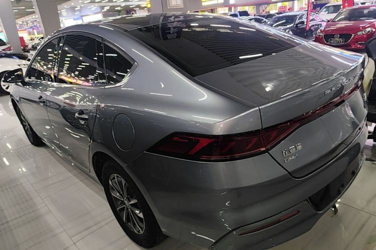 Used BYD Qin PLUS 2023 Champion Edition DM-i 55KM Leading Model Rear Left 45 Deg