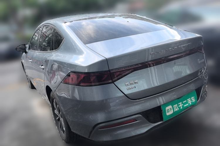 Used BYD Qin PLUS 2023 Champion Edition DM-i 55KM Leading Model Rear Left 45 Deg