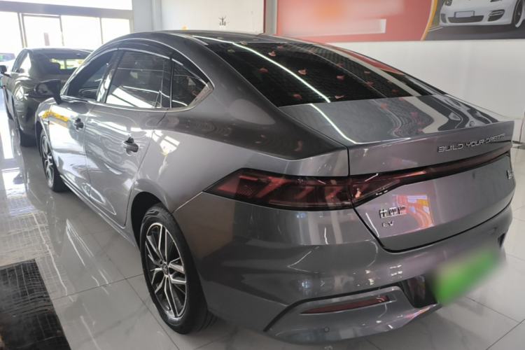 Used BYD Qin PLUS 2023 Champion Edition EV 510KM Beyond Model Rear Left 45 Deg